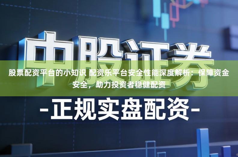 股票配资平台的小知识 配资乐平台安全性能深度解析:保障资金安全,助力投资者稳健配资