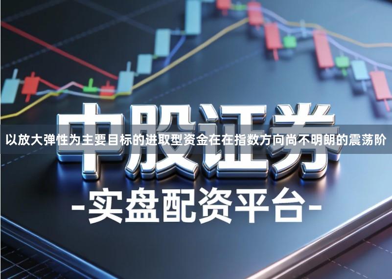 以放大弹性为主要目标的进取型资金在在指数方向尚不明朗的震荡阶