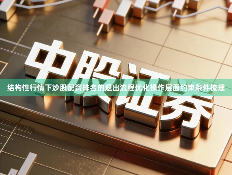 结构性行情下炒股配资排名的退出流程优化操作层面约束条件梳理