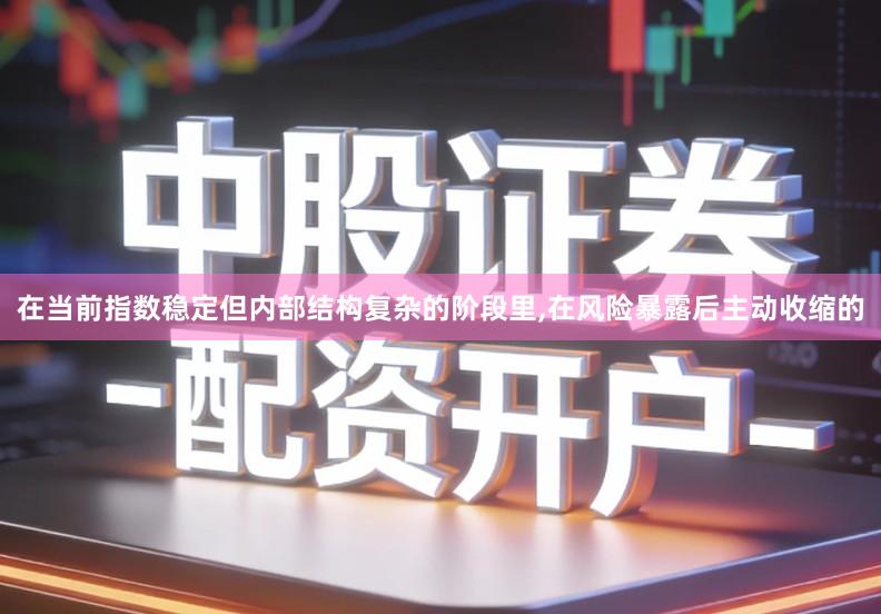 在当前指数稳定但内部结构复杂的阶段里,在风险暴露后主动收缩的